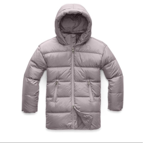 THE NORTH FACE GIRL’s GOTHAM DOWN PARKA PURPLE SIZE XL/18 - Picture 1 of 10